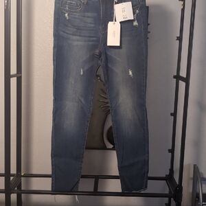 Stylish Blue Ankle & Cropped Jeans